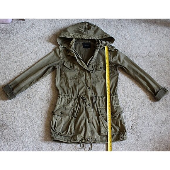 Aritzia - Talula Trooper Jacket in Dark Olive, size XXXS (3XS) - Picture 7 of 12